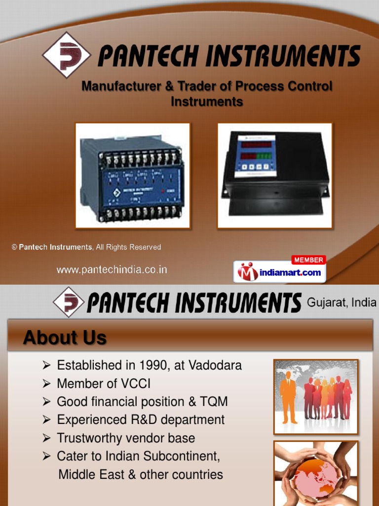 Pantech Instruments Gujarat India | PDF