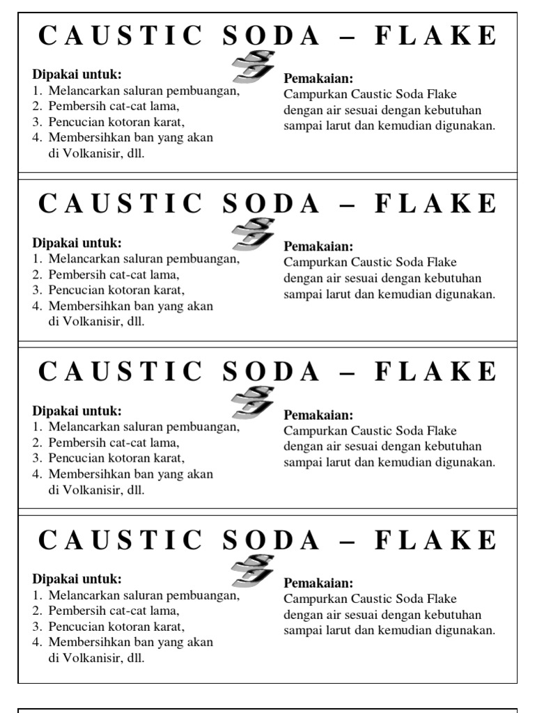 Kegunaan Caustic Soda PDF