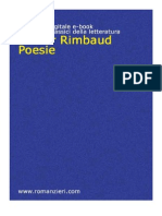 Arthur Rimbaud - Poesie
