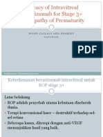 Efficacy of Intravitreal Bevacizumab For Stage 3+