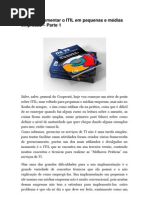 Como Implementar ITIL Nas Pequenas e Medias Empresas