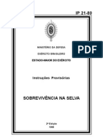 Manual de Sobrevivência na selva do exército brasileiro - IP 21-80