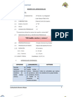 Sesión de Aprendizaje