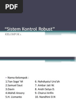 Download Kelompok 1- Sistem Kontrol Robust by Khoiru Romadhon SN118222629 doc pdf