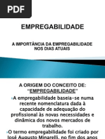 Slides Sobre Empregabilidade..