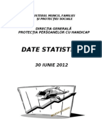 Buletin Statistic DPPHandicap Sem I-2012 Corectat