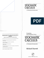 Sochastic Calculus - A Practical Introduction, Durrett