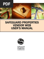 Download Safeguard Properties Vendor Web Users Manual by nfirst965 SN118242299 doc pdf