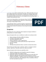 Pulmonary Edema