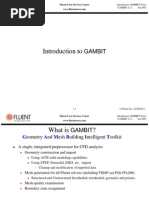 Introduction To: Gambit