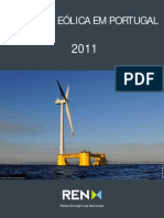 A Energia Eólica em Portugal - Dados REN 2011