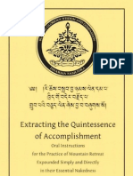 Dudjom Rinpoche Extracting The Quintessence of Accomplishment