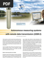 Autonomous Measuring Systems With Remote Data Transmission (GSM-2)