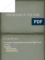 Disorders of the Wbc