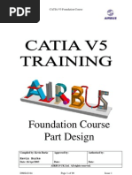 Airbus Catia V5 Part Design