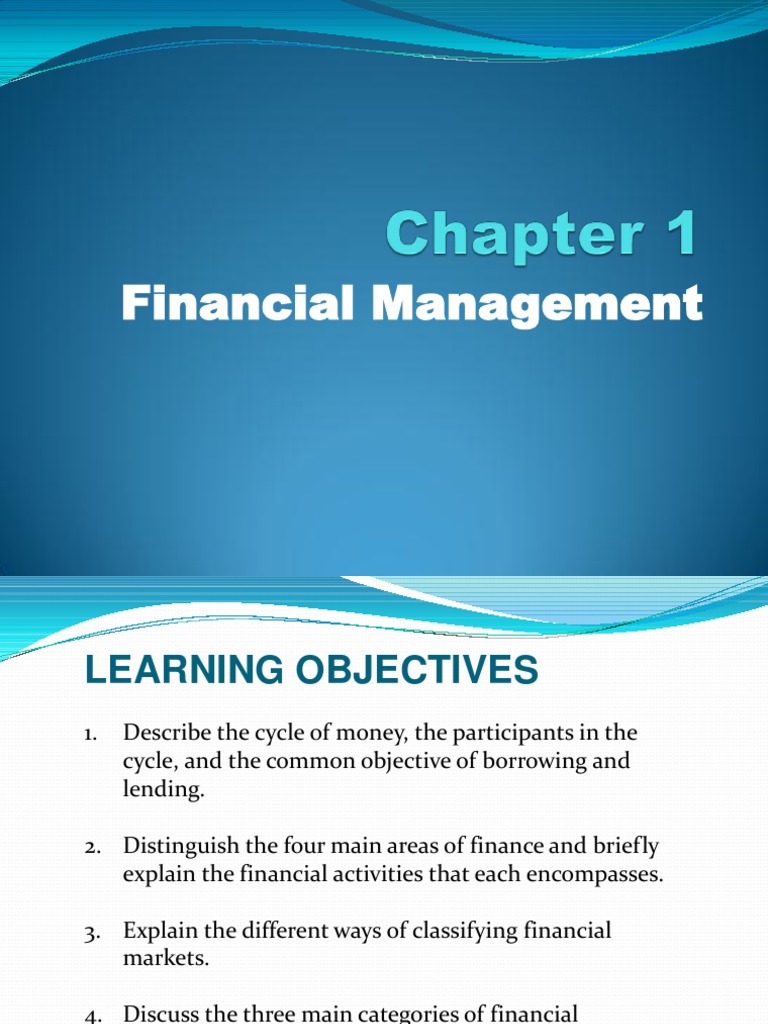 Financial Management Essentials | PDF | Financial Markets | Partnership