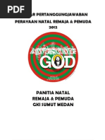 LPJ Natal Pemuda&Remaja 2012