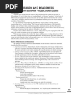 Deacon Ordination Process and Guidelines | PDF | Deacon | Ordination