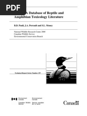 Ampibio7e Bases De Donnees Toxicite