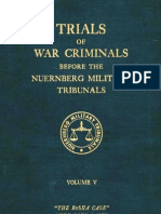 Nuremberg Nuremberg International Military Tribunal Green Series Vol 5