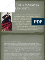 La Estética Marxista Leninista