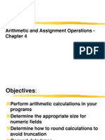 RPG Iv: Arithmetic and Assignment Operations
