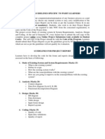 Project Guidelines Pg d It 2009