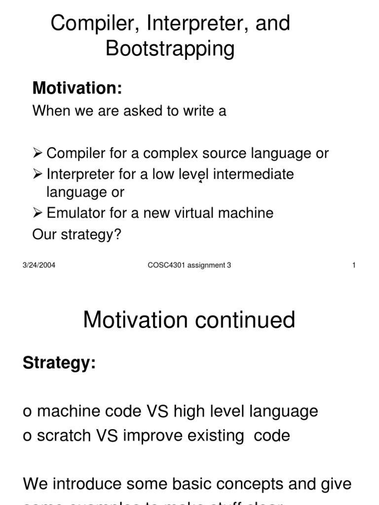 BOOTSTRAPPING PDF Compiler Java Virtual Machine