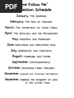 Download 2013 YW Lesson Schedule for INB by Ashley Johnson Lewis SN118340189 doc pdf