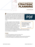 Collaborative Strategic Planning