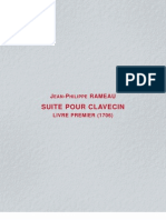 265063 Pieces de Clavecin Livre Premier 1706 JeanPhilippe Rameau