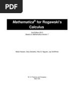 Mathematica for Rogawski's Calculus 2nd Editiion -Complete