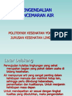 pengendalian pencemaran air