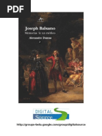 Alexandre Dumas - Memórias de um médico - José Bálsamo 2 (doc) (rev)