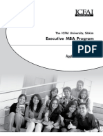 MBA Prospectus