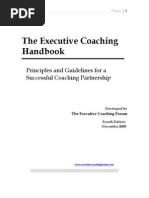 Executive Coaching Handbook