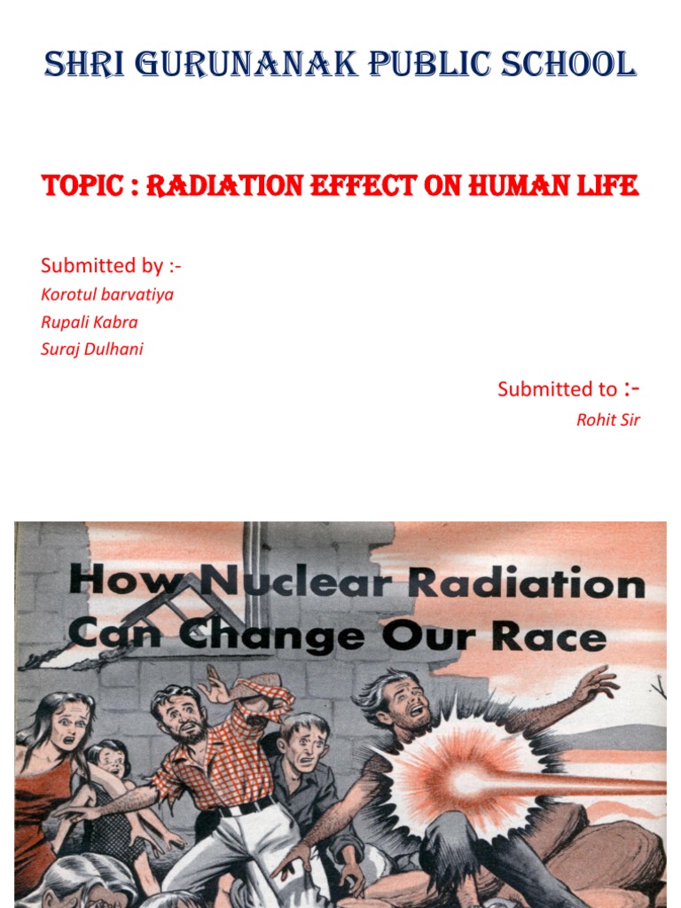 Radiation Effects on Human Health | PDF