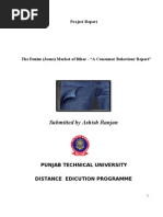Download Denim jeans report by Anurag Ranjan SN118394091 doc pdf