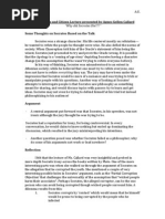Human Being and Citizen (Final Lecture), University of Chicago