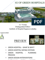 Planning of Green Hospitals
