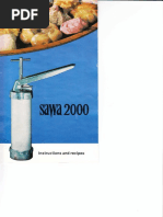 Download Sawa 2000 Manual by hairrell SN11839888 doc pdf