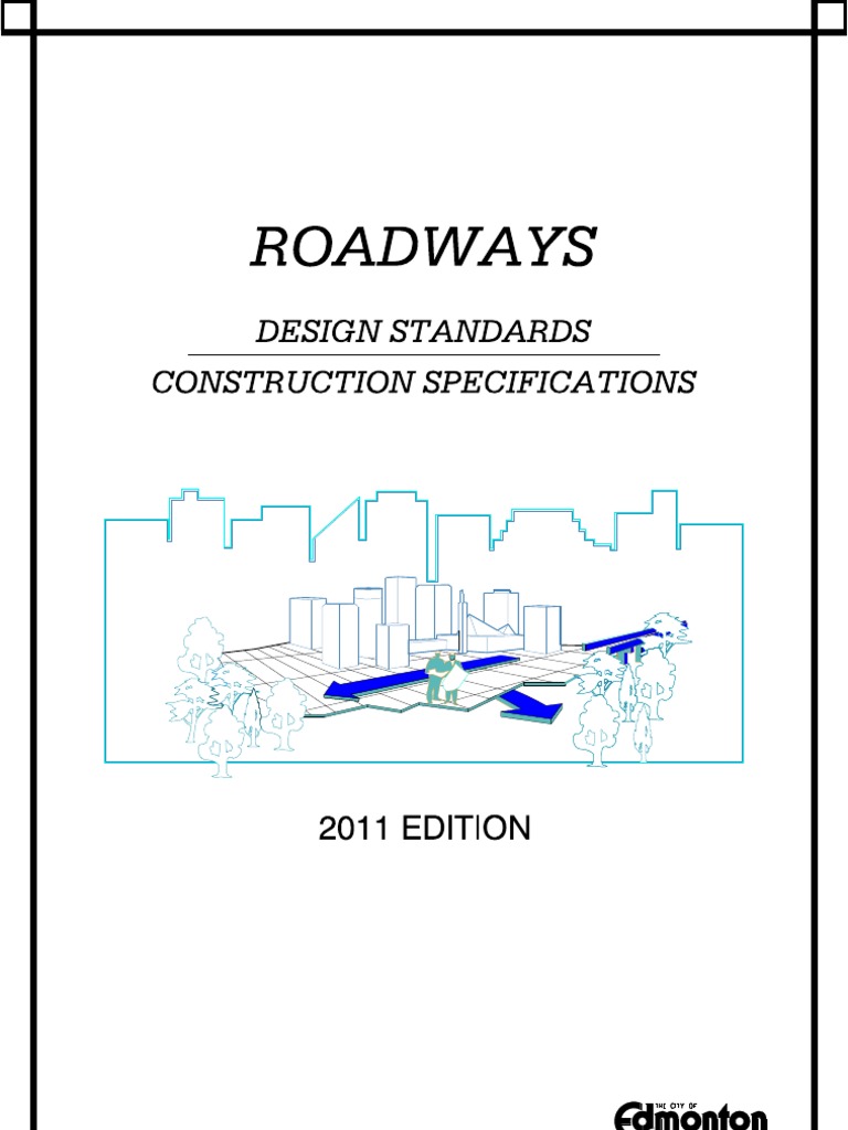 Roadway Design and Construction Specs | PDF | Road Surface | Sidewalk