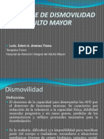 Dismovilidad Adulto Mayor