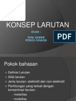 Materi Konsep-Larutan