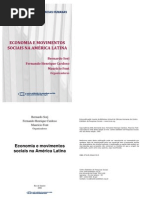 Bernardo Sorj Fernando H Cardoso Mauricio Font Eds Economia e Movimentos Sociais Na America Latina 2008