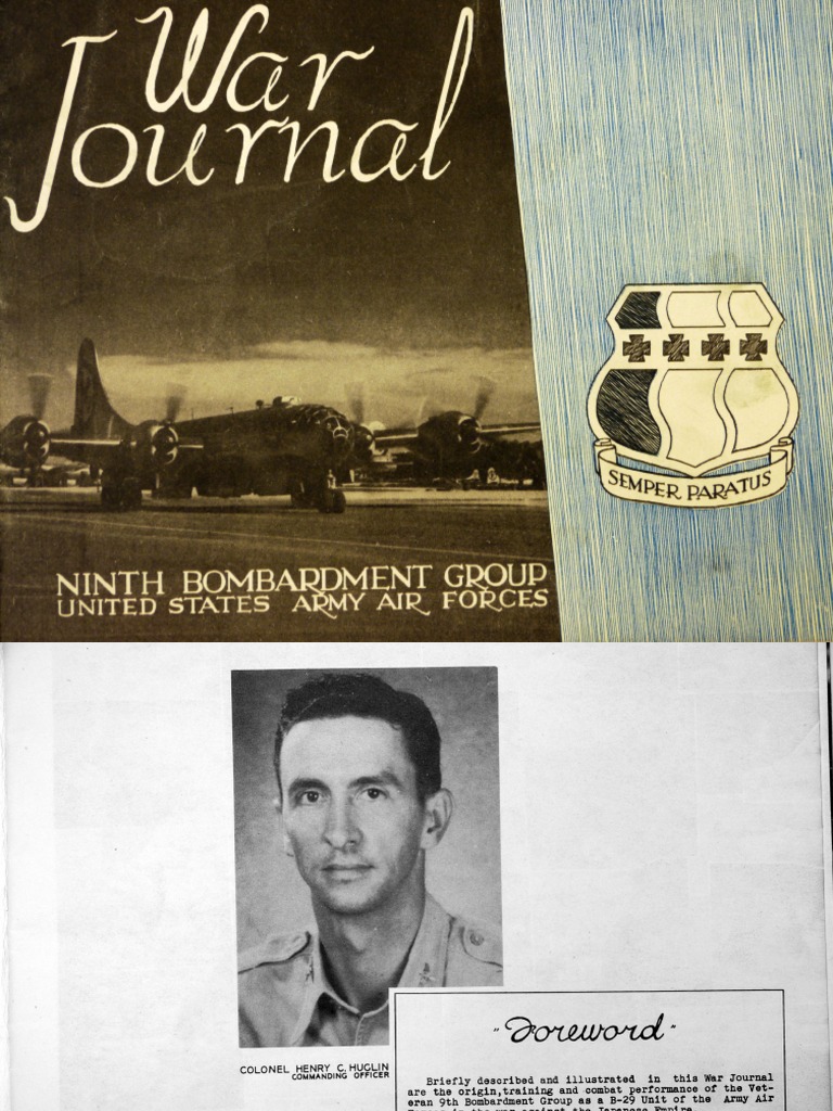 War Journal, Ninth Bombardment Group, U.S. Army Air Forces, 1945 PDF