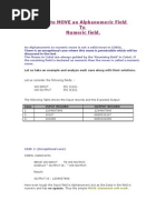 How to MOVE an Alphanumeric Field