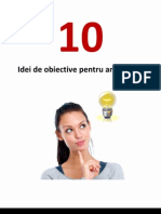 10 Idei de Obiective Pentru 2013