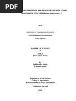Download OPTIMIZING IRRIGATION AND NITROGEN USE WITH STRAW MULCHING IN POTATO Solanum tuberosum L by Gary Bhullar SN118418920 doc pdf