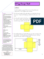 Felt Egg Design Book Instructions PDF